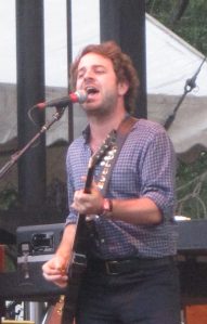 Taylor Goldsmith at Lollapoolza in 2012.